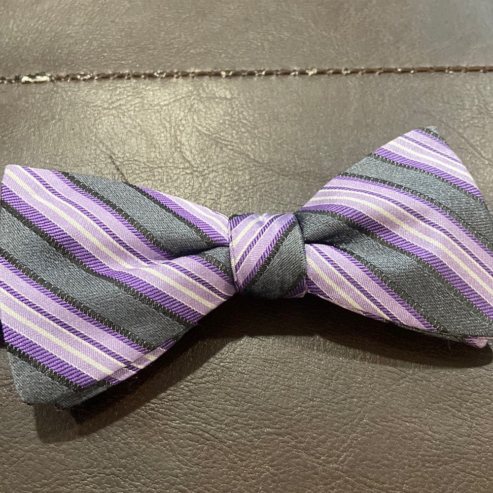 Croft&Barrow Purple Bow Tie